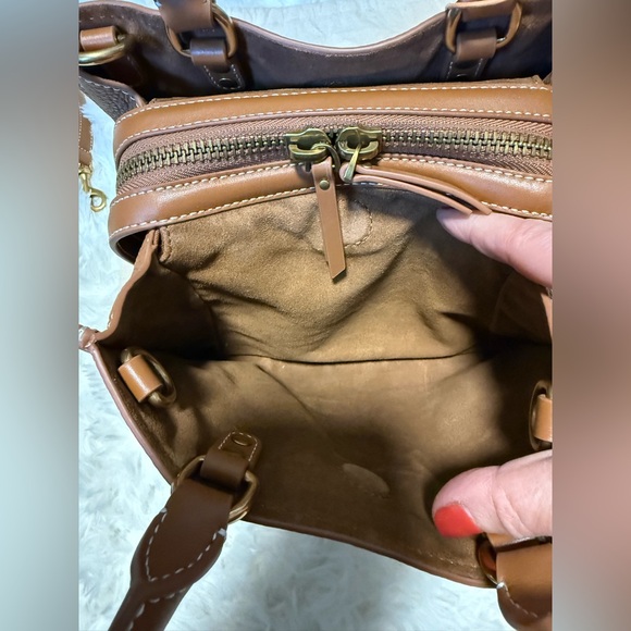 BRAND NEW! Quince Italian Leather Mini Convertible Satchel - Picture 6 of 8